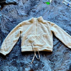 Xs faux fur sweatshirt from macys